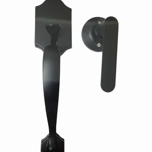 Entrance lock handle set